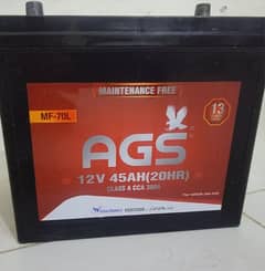 AGS MF-70L Maintenance Free Dry Battery