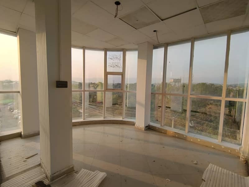 Main Double Road Located Building Corner 1200 Sqft Commercial Space Available On Rent For Office In I-8 Markaz Islamabad 6