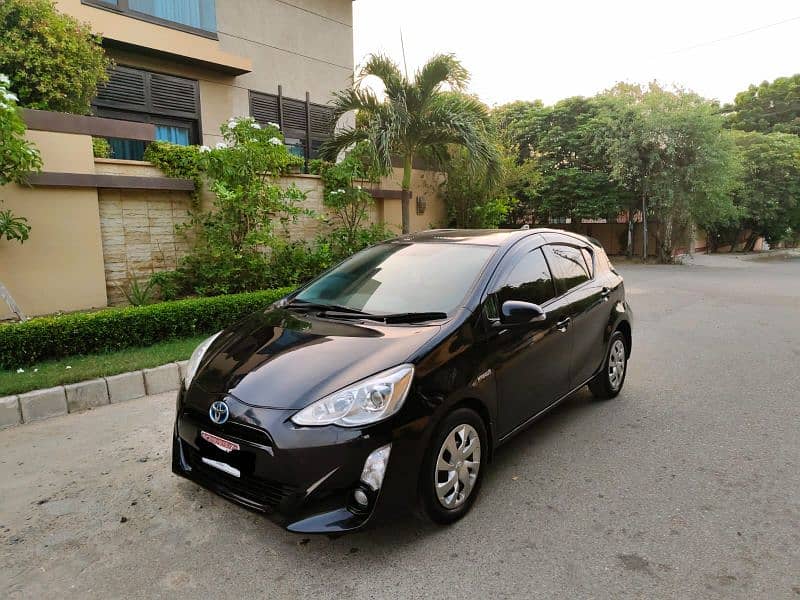 TOYOTA AQUA (G) PUSH START 1.5cc MODEL 2014(DEC) REG. 2018 BLACK BEAUTY 2