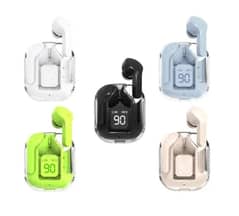 Earbuds Air31/wireless,| bluetooth 5.3/ crystal transparent case