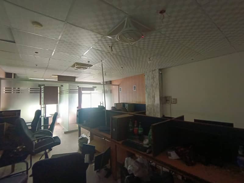 750 Furnished 3rd Floor Office Available On Rent Located In I-8 Markaz Old Building Lift Not available 3