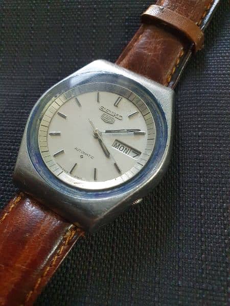 seiko 5 automatic Day Date 6309 men's watch 1