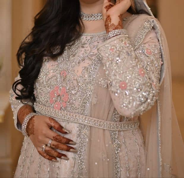 Bridal Pakistani walima dress 1