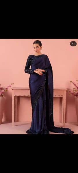 Women Saree for Wedding Events Party Wear 2