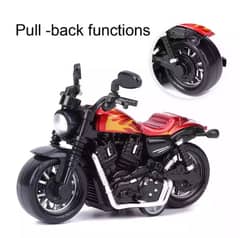 Toy for Boys / Kids - Toy Bike Motorcycle Motorbike - Pull Back