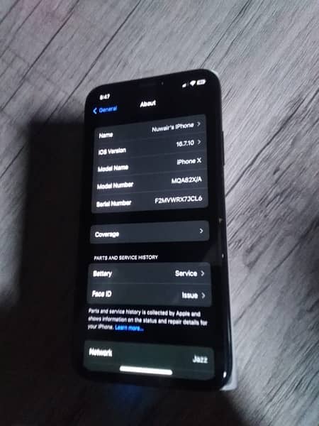 iphone x 256gb for sale pta approved 2