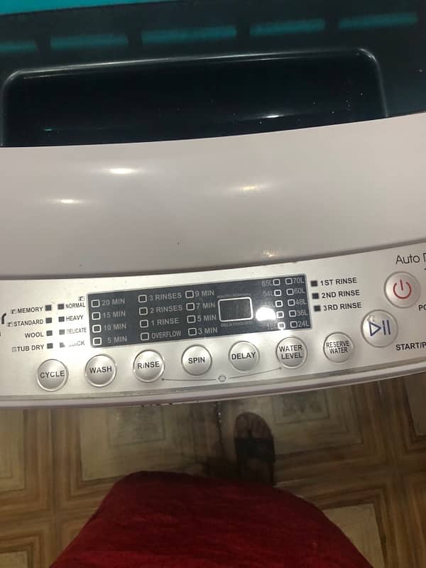 automatic  washing machine in working condition 1