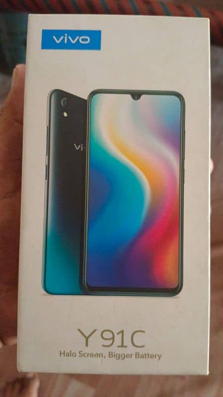 vivo Y91 2 32 with a full box. 6