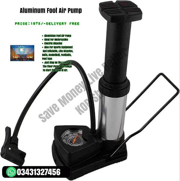 Foot and Hand Air Pumps 2