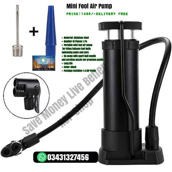 Foot and Hand Air Pumps 5