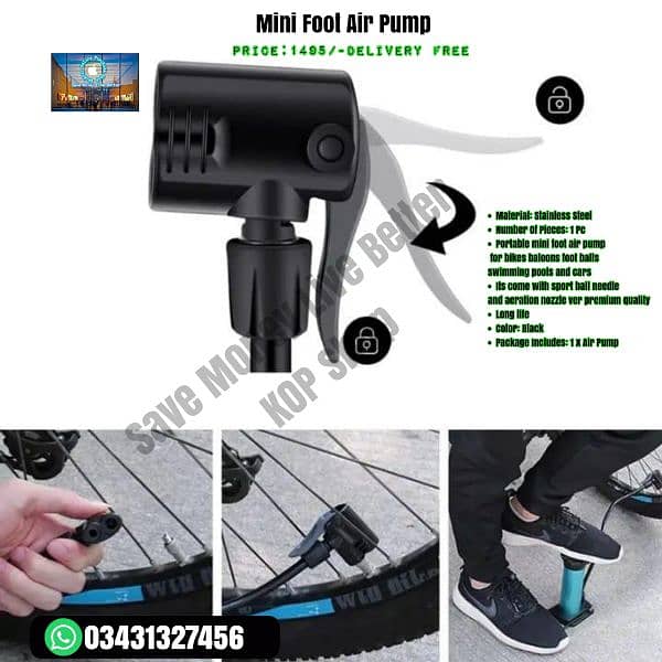 Foot and Hand Air Pumps 7