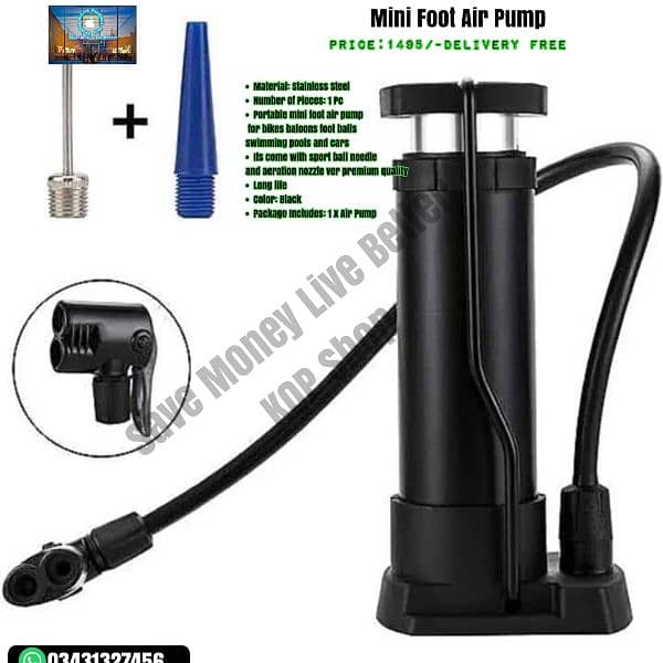 Foot and Hand Air Pumps 9