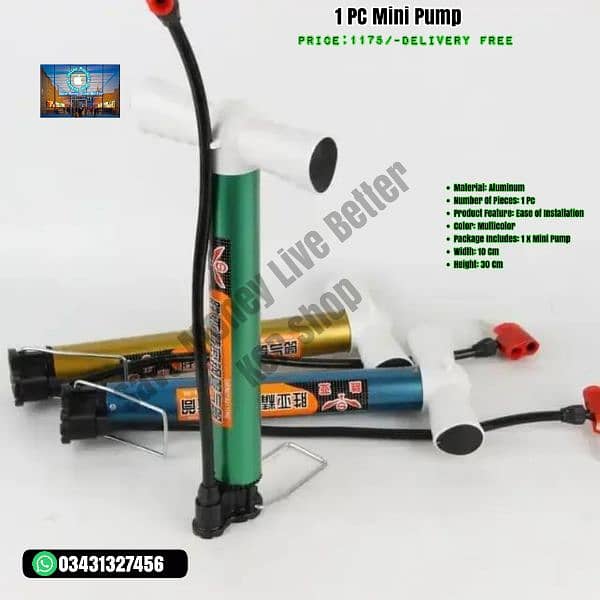 Foot and Hand Air Pumps 11