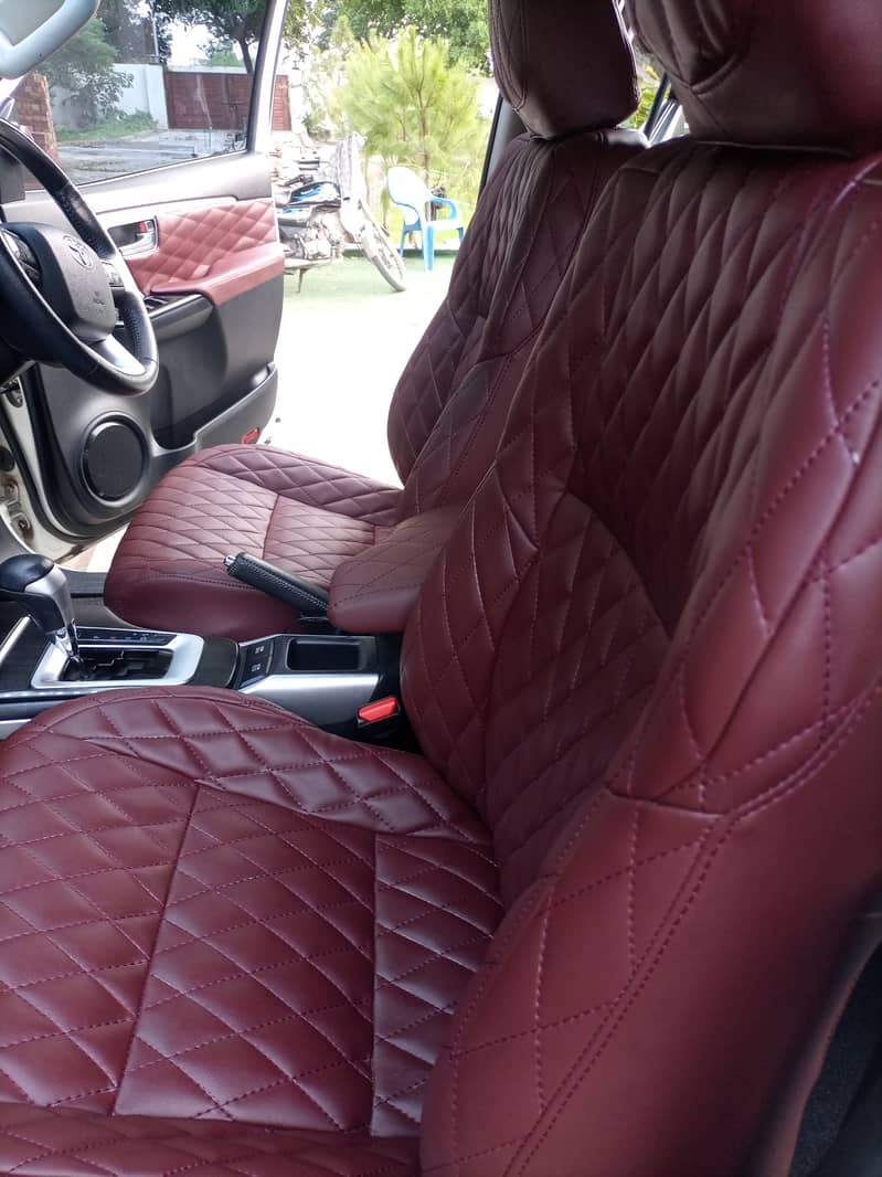 Toyota Fortuner | PRADO TX TZ ZX COMFORTABLE CAR Seat Covers 6