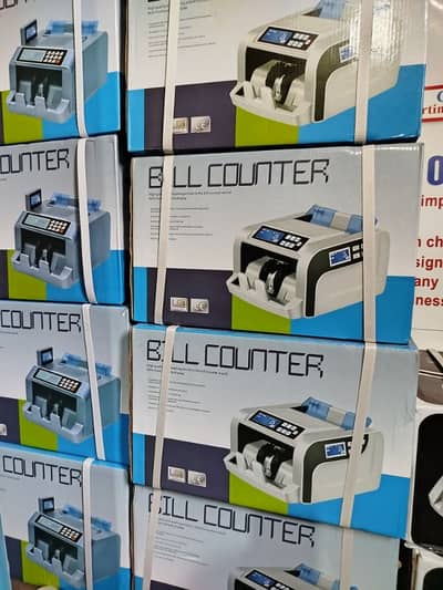 Cash Counting Machine with Fake Note Detector Mix value counting IR