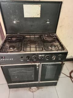 old cooking range