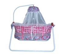 Best Quality Iron Frame Baby Cradle with mosquito net 0