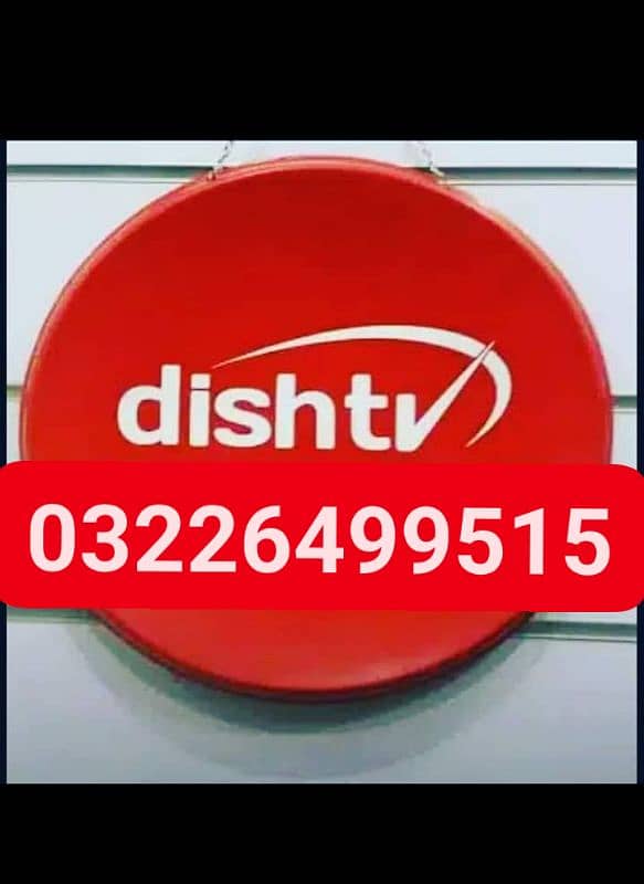 6 Dish Antenna and services and TV 03226499515 0