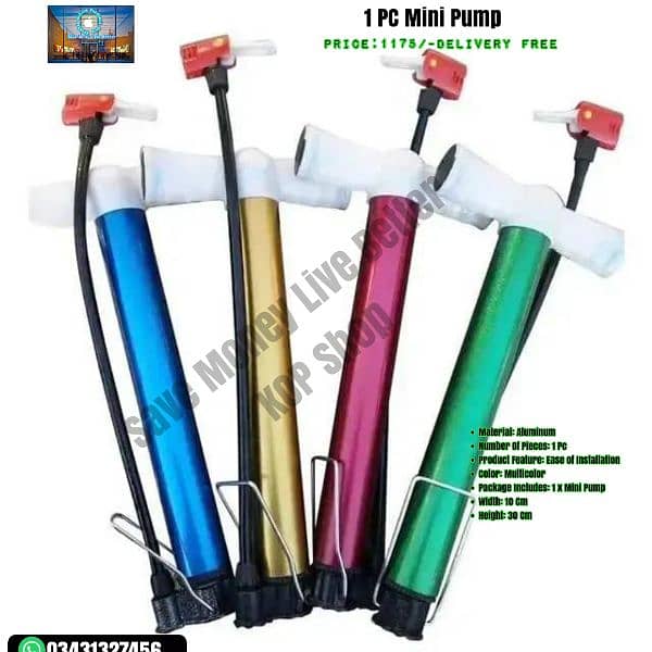 Hand and Foot Air Pumps 10