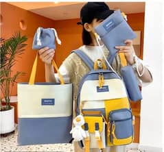 5pcs multiplepurpos  backpack set