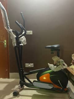 elliptical cycle new condition digital meter