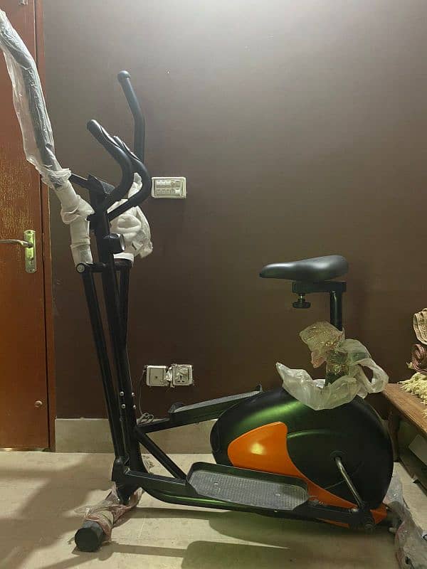 elliptical + cycle new condition digital meter 0