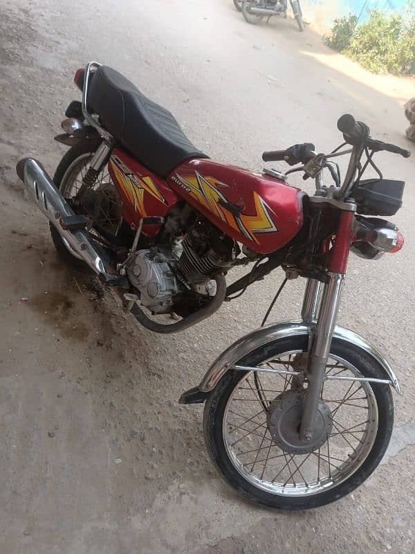 Honda cg125 Hyderabad Nmbr  ha 1