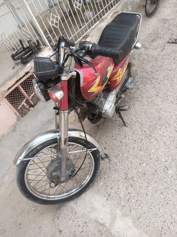 Honda cg125 Hyderabad Nmbr  ha 2