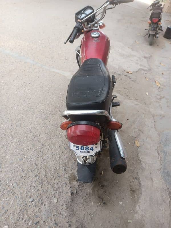 Honda cg125 Hyderabad Nmbr  ha 5