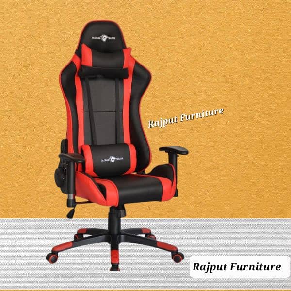 Massage Option Gaming Chair Computer Chair Study Chair 4