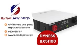 Dyness Lithium Ion Batter | 51.2V | 100Ampere -6000 Life Cycle