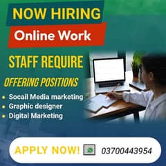 Online Marketing jobs || Male and Female Staff Required || JObs