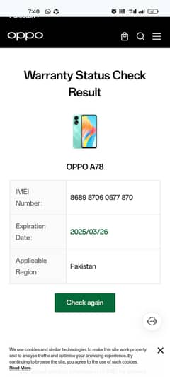 Oppo A78