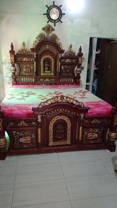 Chinnioti wooden Bed for Sale