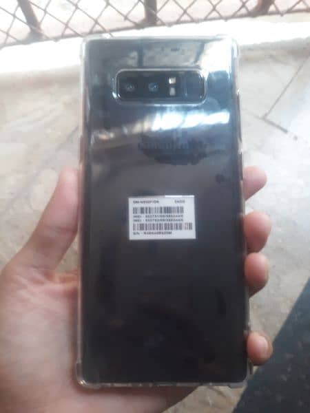 arjent sell Samsung note 8 pta official 6gb 64gb 1