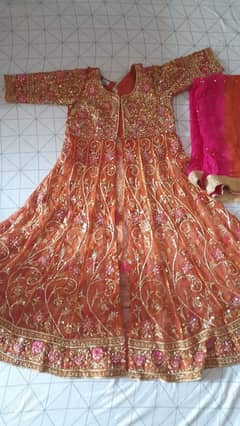 3 piece bridal dress for mehandi/mayyo