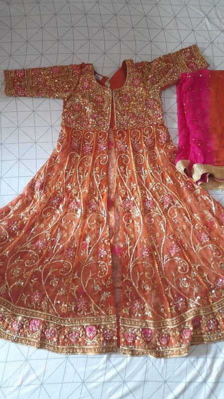 3 piece bridal dress for mehandi/mayyo 0