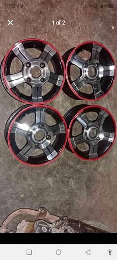 12 inch alloyrim good condition for bolan,mehran,coure,every