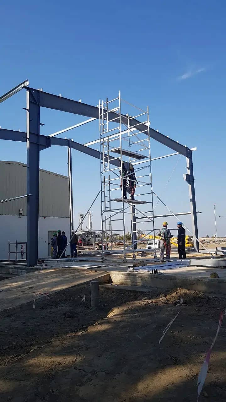 SINGLE WIDTH/NARROW ALUMINUM SCAFFOLDING TOWER 12