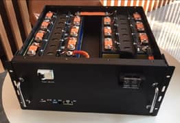 lipo4 battery 15S with 100A daly bms with copper bus bars