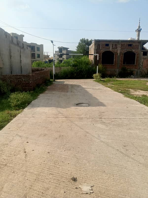 5 Marla PLOT For Sale Demand 45 lack Registery intiqal Tahir Khan 03115850472 2