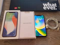 iPhone X (64GB) – 9/10 Condition – Box & Cable Included