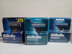 gillette razors fusion5, proglide, mach3 mach3tubro