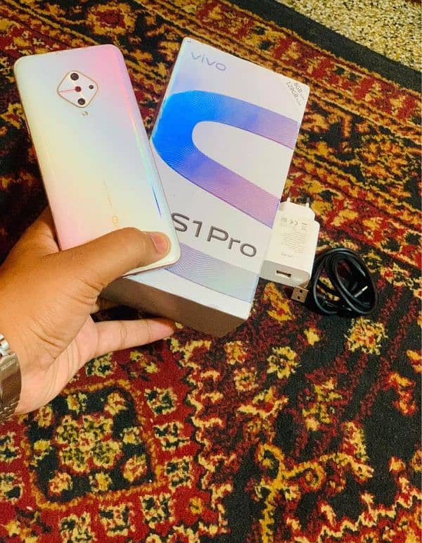 S1 Pro 8/128 complete box urgent sale connect Wtp no 03272688064 0