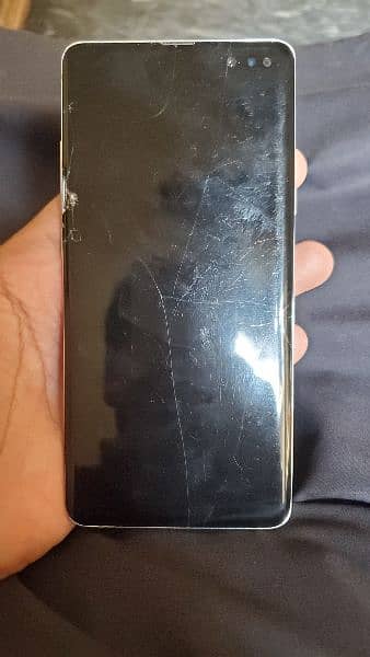 samsung s10 plus 5g 8 256 gb screen damage hai 4