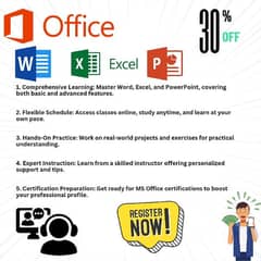 Learn MS Office from Home – Online Classes