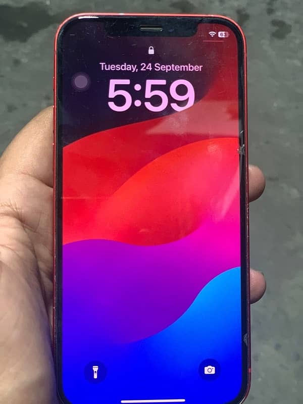 iPhone 12 face issues  condition 10/8 box sath ha Face ID not working 3