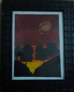 Beatiful Handmade SunSet Scenery Buy 1 get 1 free (of your choice)