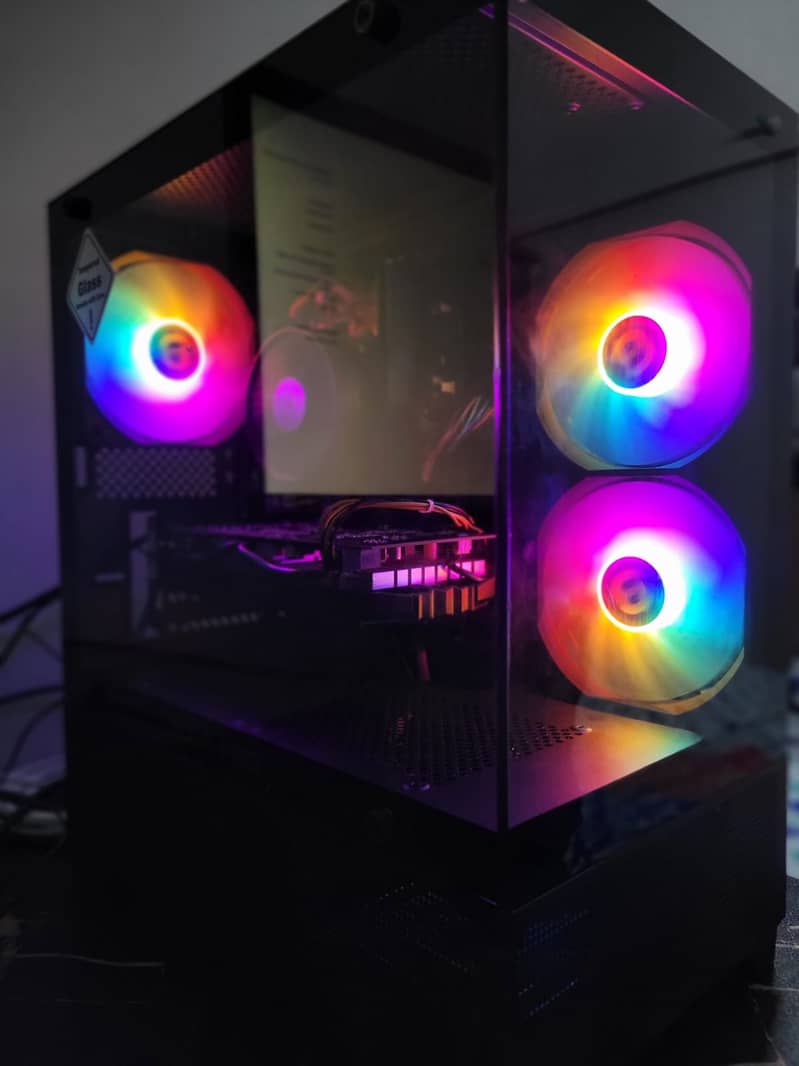 PC/Rgb case/Gaming Processor/Graphics card/Powersupply/Ram/|Pc builts| 8