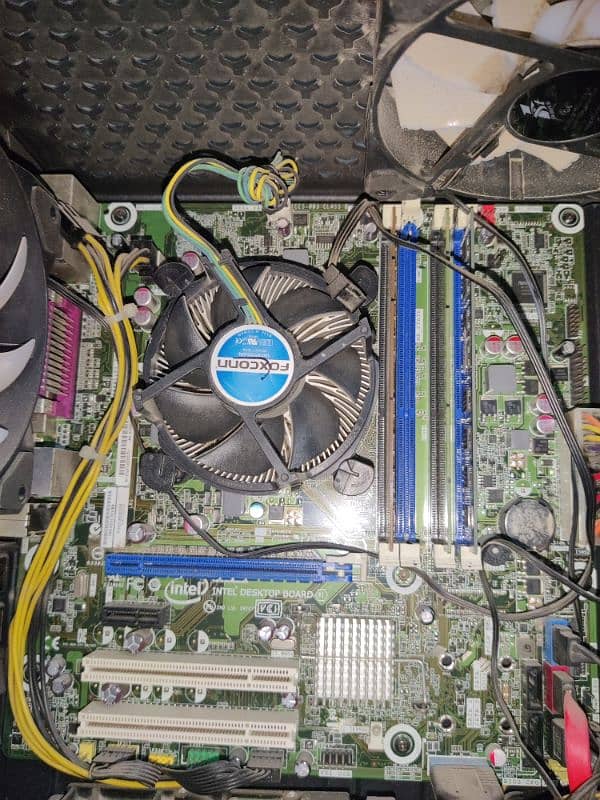 I7 3RD GENERATION + INTEL B75 4 RAM SLOT MOTHERBOARD 3